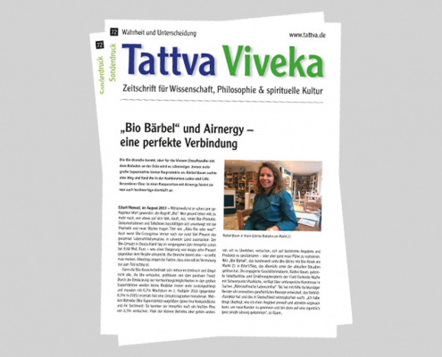 Tattva Viveka Bio Bärbel und AIRNERGY Sonderdruck